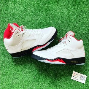 Jordan 5 Fire Red